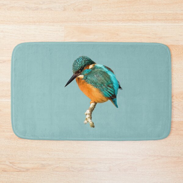 Item preview, Common Kingfisher Placement Print designed and sold by Jane Stanley Photography.