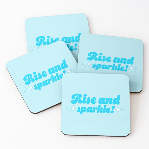 Item preview, Rise and Sparkle! - Sky Blue designed and sold by sillyjess.