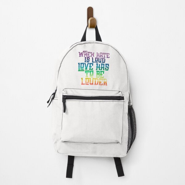 Item preview, When hate is loud, love has to be louder - 2 designed and sold by askdesigncgn.