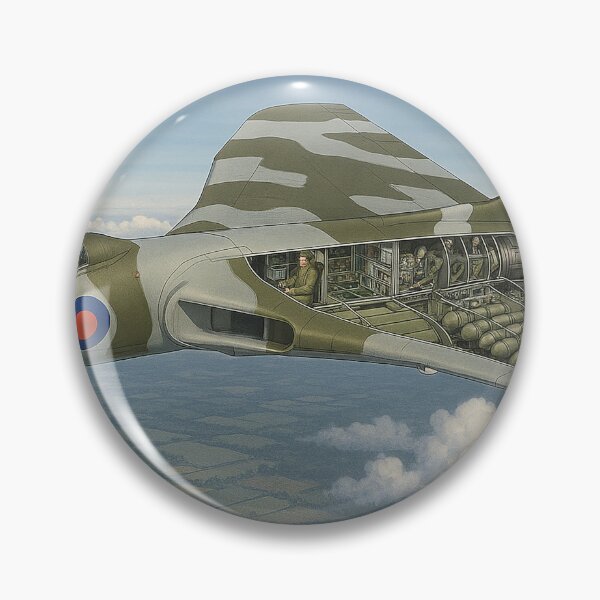 Item preview, Avro Vulcan Cutaway Illustration designed and sold by Skyframe Aviation.