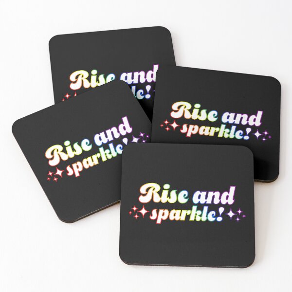 Item preview, Rise and Sparkle! - Rainbow Outline designed and sold by sillyjess.