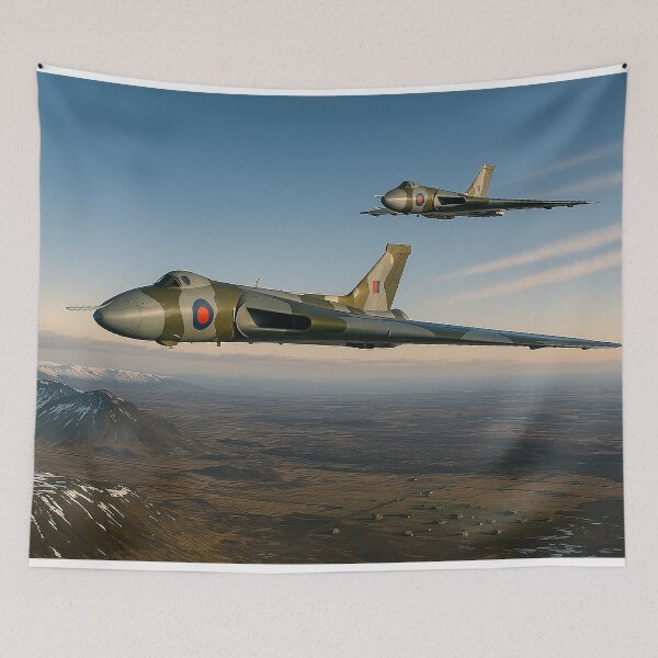 Item preview, Avro Vulcan Bombers Over Iceland designed and sold by Skyframe Aviation.