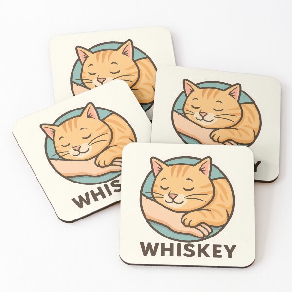 Item preview, Whiskey the cat designed and sold by KidoTheKid.