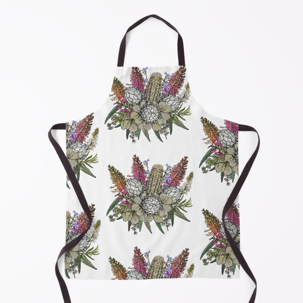 Item preview, Bush Garden Bouquet – Protea and Grevillea by Jo Story designed and sold by Sketchbook Designs.