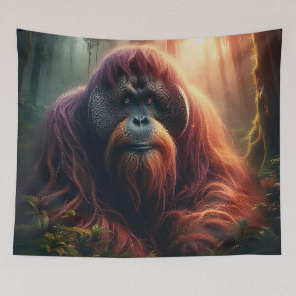 Item preview, Orangutan Art #8 | Great Apes Lovers designed and sold by ksgraphics222.