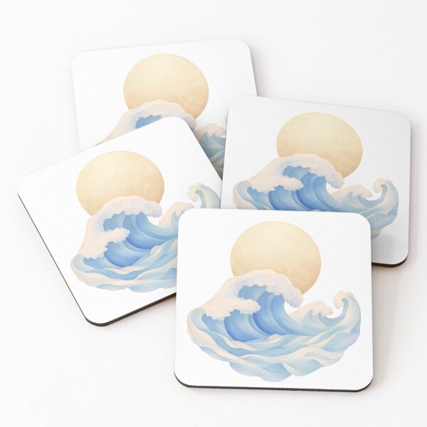 Item preview, Ocean Dawn Serenity Logo designed and sold by BlissxPals.