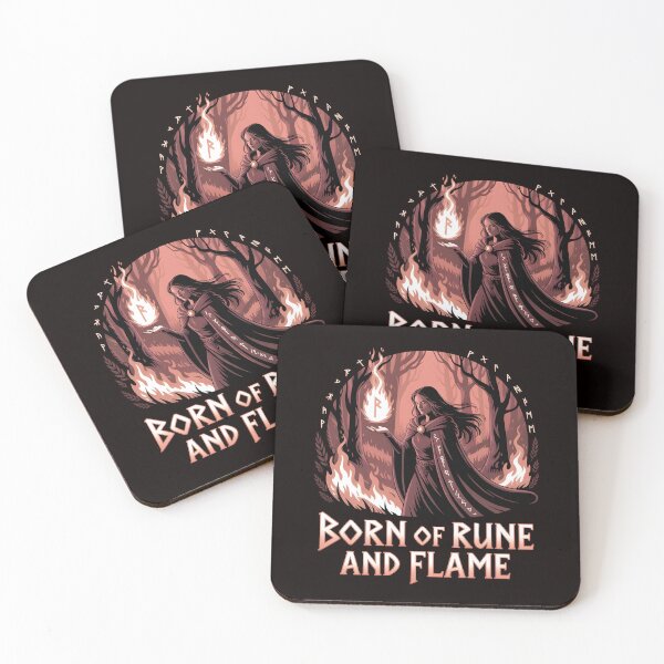 Item preview, Runes In My Blood – Born of Rune and Flame Shirt designed and sold by Slavicsoul.