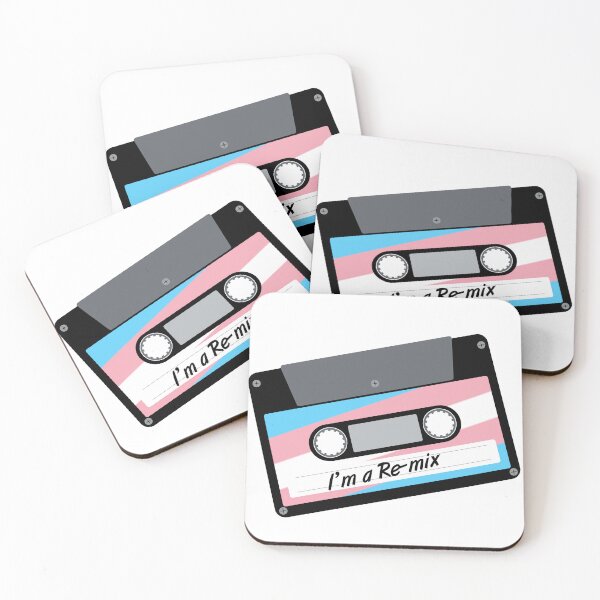 Item preview, I'm a Remix - Trans Casette designed and sold by OddityDesign.