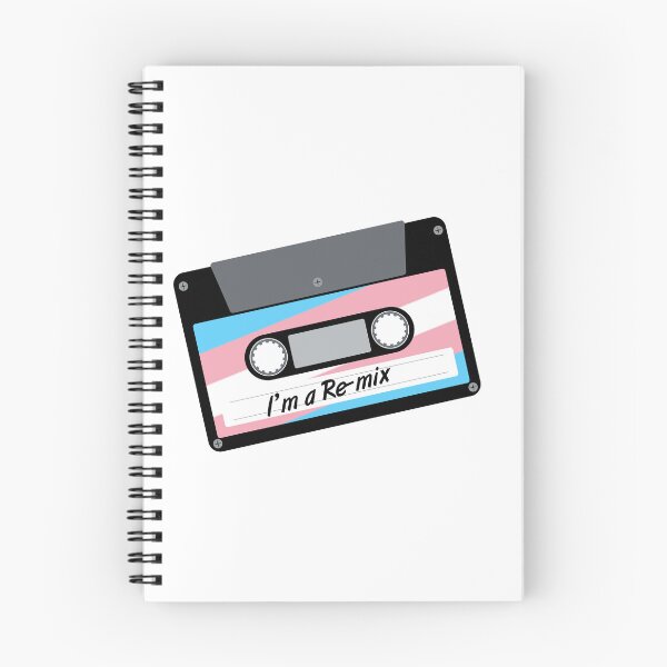 Item preview, I'm a Remix - Trans Casette designed and sold by OddityDesign.