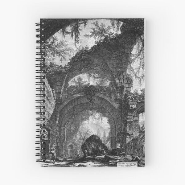 Item preview, Rovine d'una Galleria di Statue nella Villa Adriana a Tivoli (Ruins of a Sculpture Gallery at Hadrian's Villa at Tivoli) Giovanni Battista Piranesi designed and sold by Onodera.