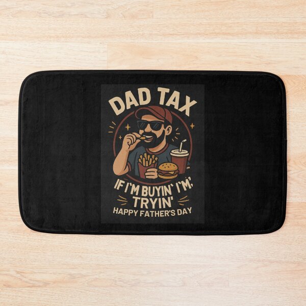 Item preview, Dad Tax If I'm Buyin' I'm Tryin, Funny Dad Jokes Classic T-Shirt designed and sold by podlook.