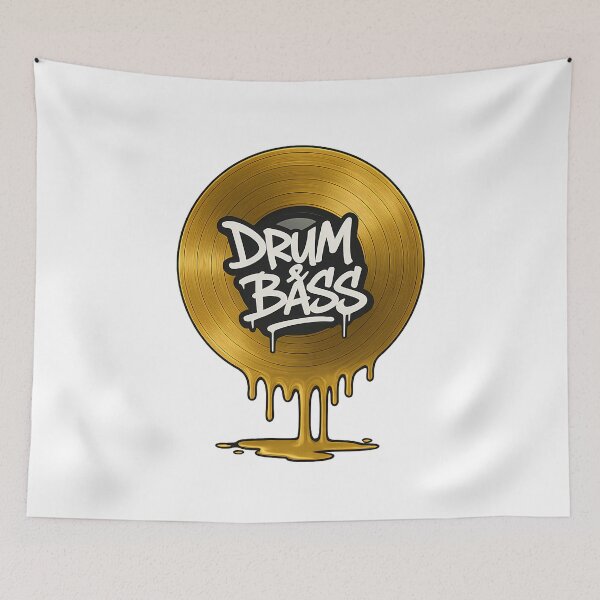 Item preview, LIQUID VINYL (GOLD) DRUM & BASS #1 designed and sold by RICK-TURNER.