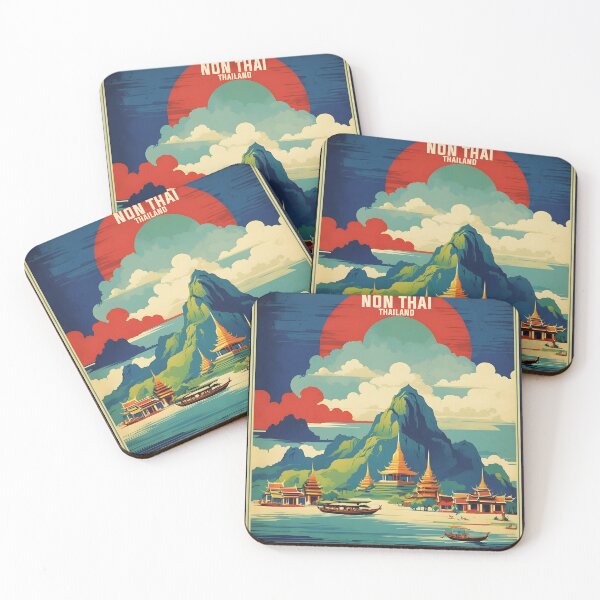 Item preview, Non Thai Thailand Vintage Retro Travel Tourism designed and sold by TravelersGems.