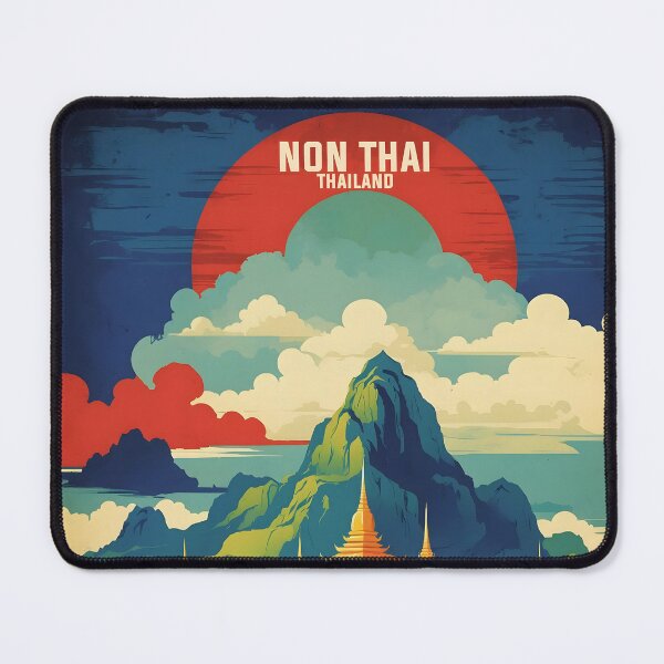 Item preview, Non Thai Thailand Vintage Retro Travel Tourism designed and sold by TravelersGems.