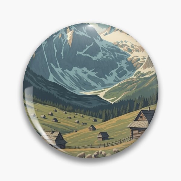 Item preview, The Polish Tatra Mountains designed and sold by Drawings Project.