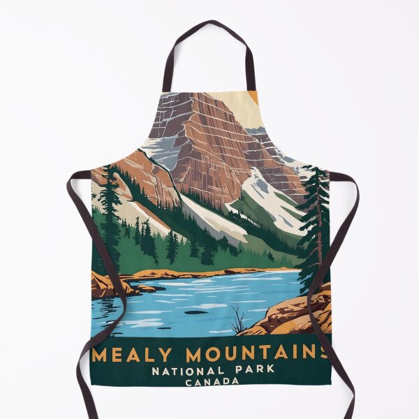 Item preview, Mealy Mountains National Park Canada Vintage Travel Tourism designed and sold by TravelersGems.