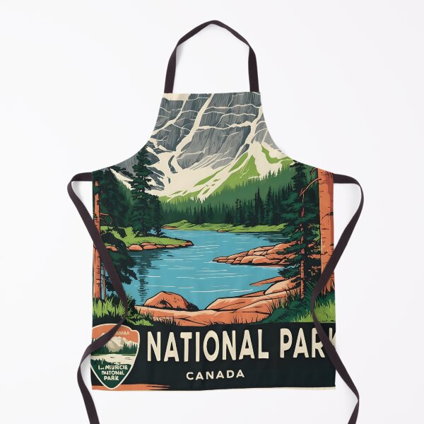 Item preview, La Mauricie National Park Canada Vintage Travel Tourism designed and sold by TravelersGems.