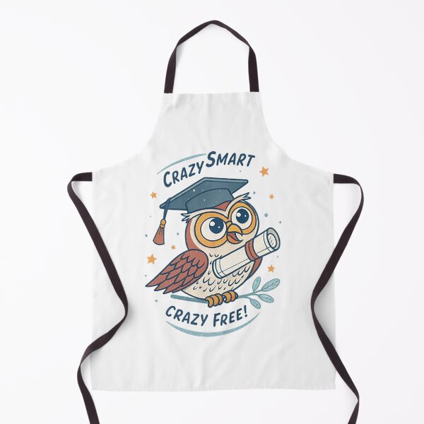 Item preview, Crazy smart, crazy free! designed and sold by likbatonboot.
