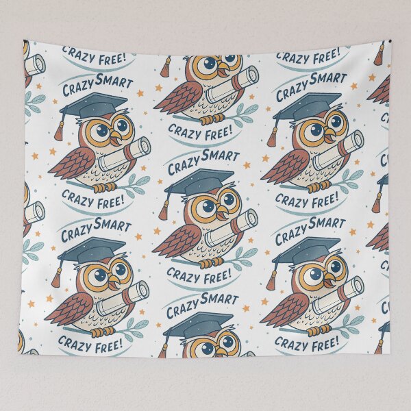 Item preview, Crazy smart, crazy free! designed and sold by likbatonboot.