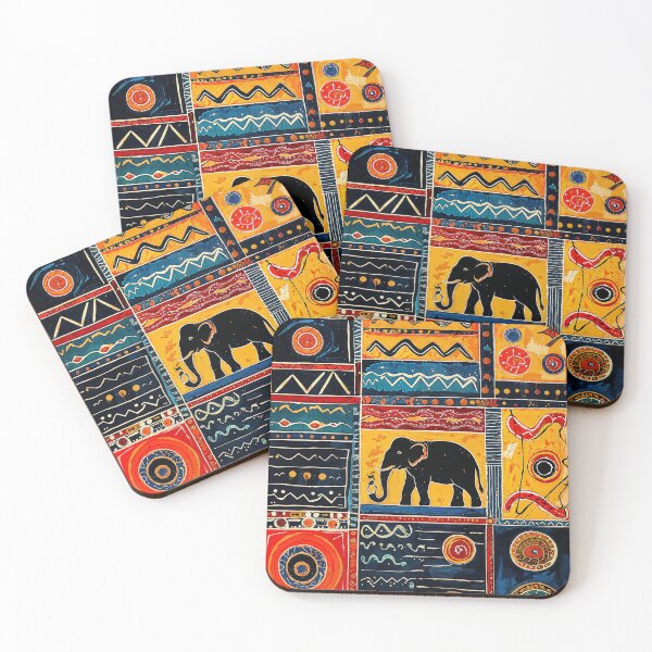Item preview, Tribal Harmony – Bold African-Inspired Abstract Art designed and sold by Shopstract.