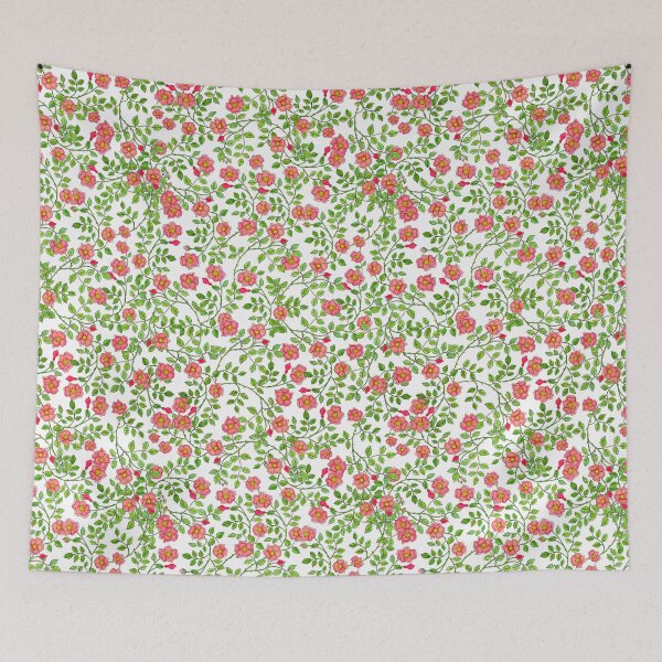 Item preview, Vine of Heritage Roses designed and sold by clary + sage.