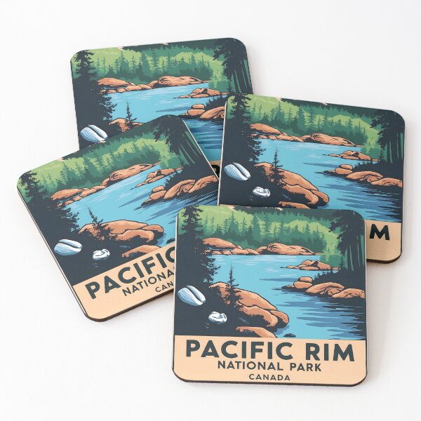 Item preview, Pacific Rim National Park Canada Vintage Travel Tourism  designed and sold by TravelersGems.