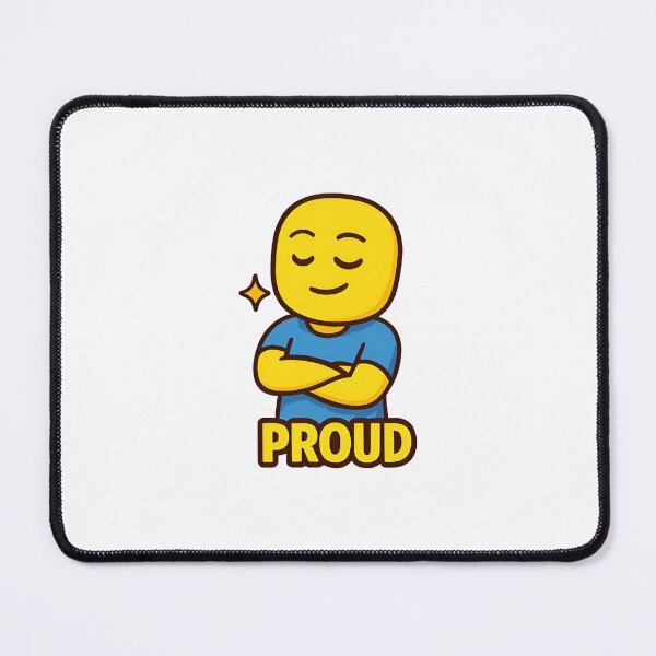 Item preview, Proud Roblox Noob | Funny Gamer Confidence Meme | Roblox Cartoon Design for Fans designed and sold by Printynest.