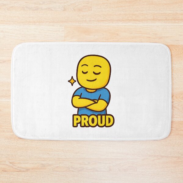 Item preview, Proud Roblox Noob | Funny Gamer Confidence Meme | Roblox Cartoon Design for Fans designed and sold by Printynest.