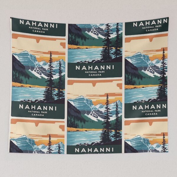 Item preview, Nahanni National Park Canada Vintage Travel Tourism  designed and sold by TravelersGems.