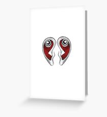 Stranger Dark Things Greeting Card