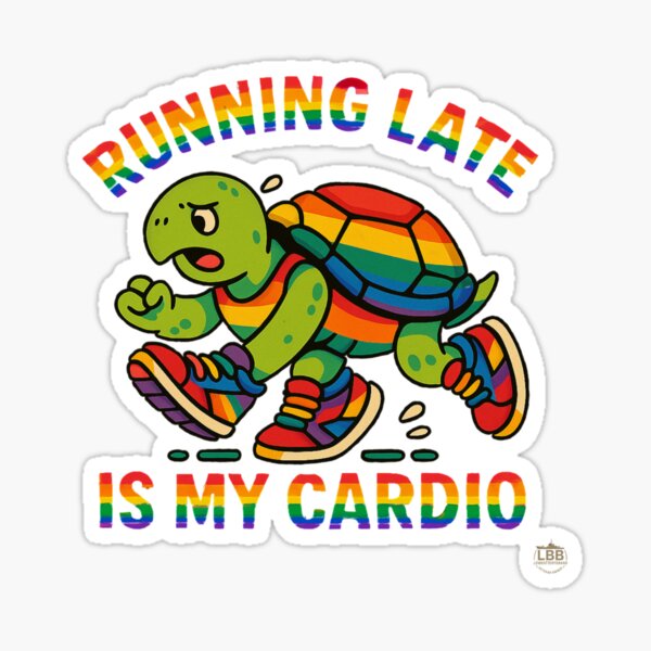 Item preview, Slow. Proud. Fabulous. – Pride Turtle Tee designed and sold by LowBatteryBrand.