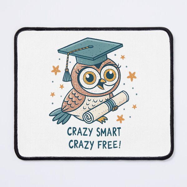Item preview, Crazy smart, crazy free! designed and sold by likbatonboot.