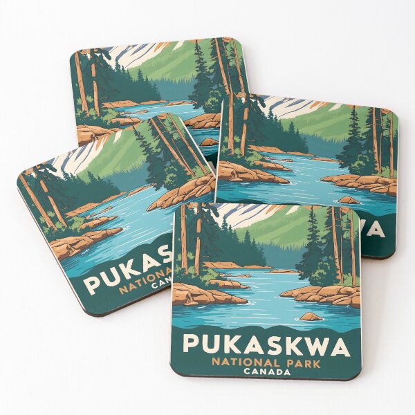 Item preview, Pukaskwa National Park Canada Vintage Travel Tourism  designed and sold by TravelersGems.
