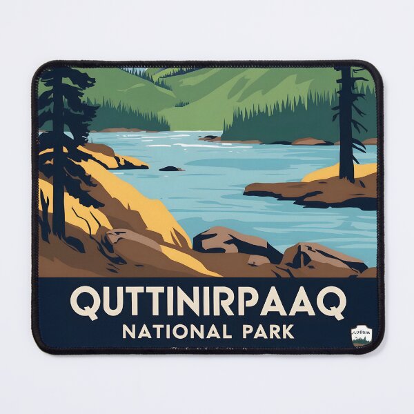Item preview, Quttinirpaaq National Park Canada Vintage Travel Tourism  designed and sold by TravelersGems.