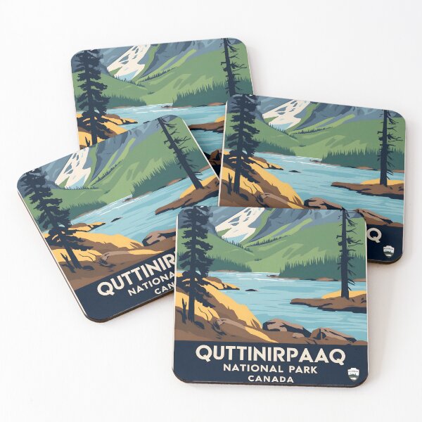 Item preview, Quttinirpaaq National Park Canada Vintage Travel Tourism  designed and sold by TravelersGems.