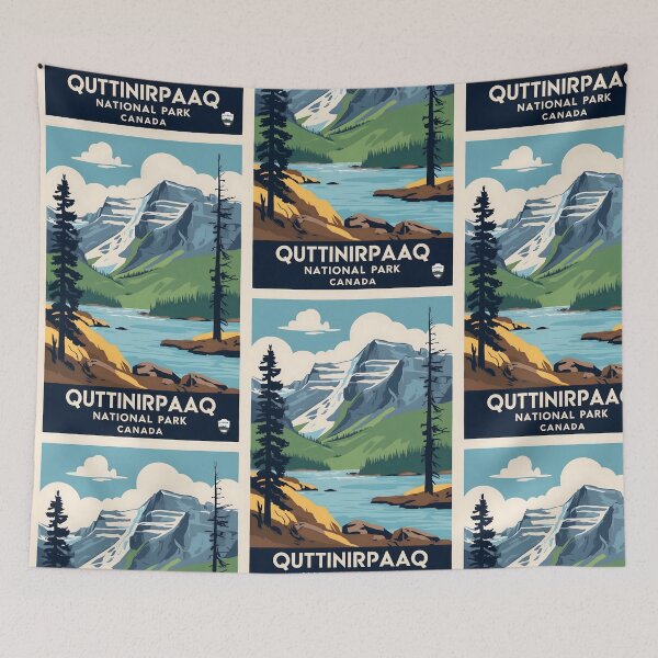 Item preview, Quttinirpaaq National Park Canada Vintage Travel Tourism  designed and sold by TravelersGems.