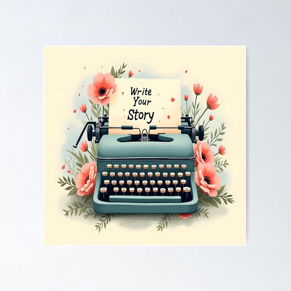 Item preview, Write Your Story: A Whimsical Vintage Tableau designed and sold by Danivique.