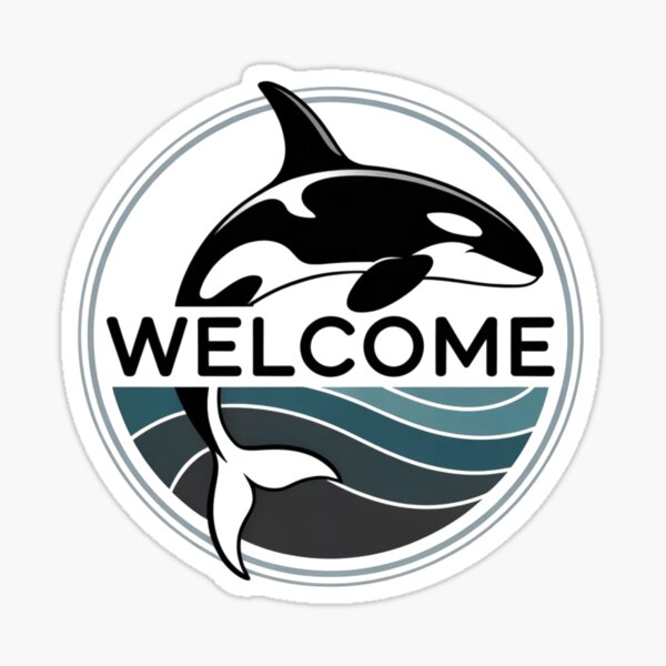 Item preview, Orca whale  designed and sold by Wildlife and marine life.