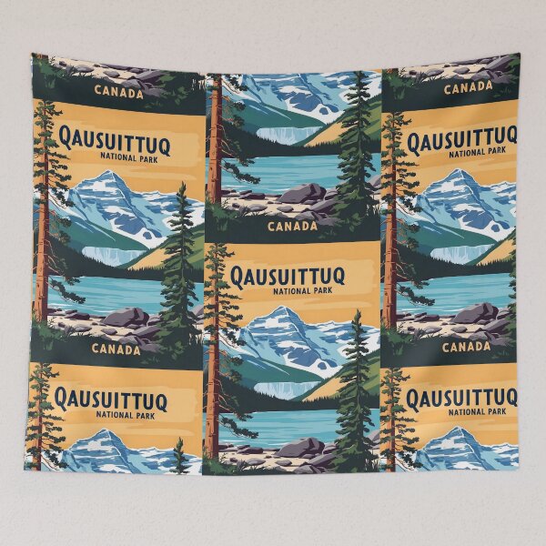 Item preview, Qausuittuq National Park Canada Vintage Travel Tourism  designed and sold by TravelersGems.