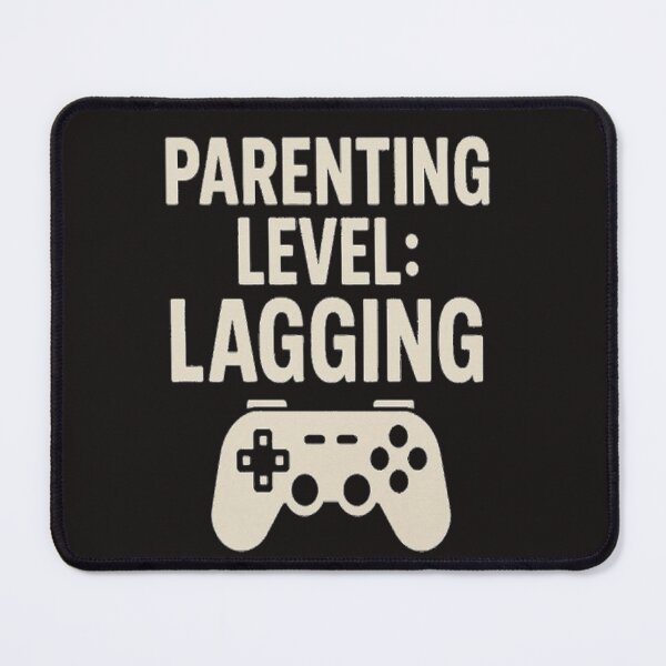 Item preview, Parenting Level: Lagging - Funny Gamer T-Shirt for Exhausted Parents designed and sold by LowBatteryBrand.