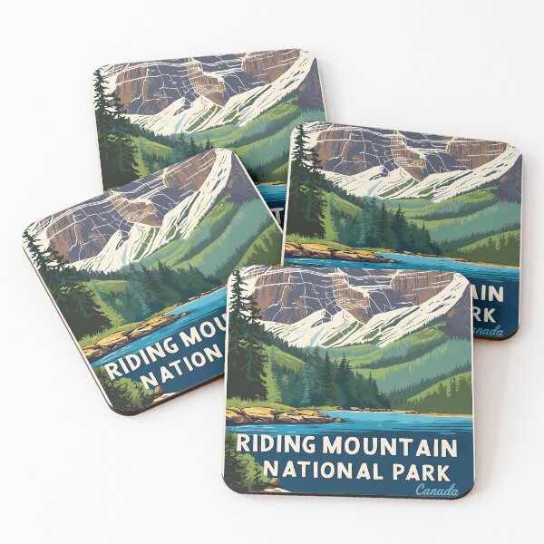 Item preview, Riding Mountain National Park Canada Vintage Travel Tourism  designed and sold by TravelersGems.