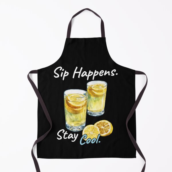 Item preview, Sip Happens. Stay Cool – Summer Lemonade Glasses designed and sold by Ela-graphicwiz.
