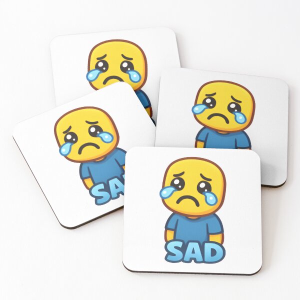 Item preview, Sad Roblox Noob | Funny Crying Gamer Meme | Roblox Noob Cartoon Design for Gamers designed and sold by Printynest.