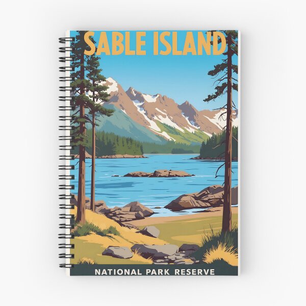 Item preview, Sable Island National Park Canada Vintage Travel Tourism  designed and sold by TravelersGems.