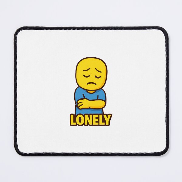 Item preview, Lonely Roblox Noob | Funny Sad Gamer Meme | Roblox Noob Cartoon for Introverts designed and sold by Printynest.