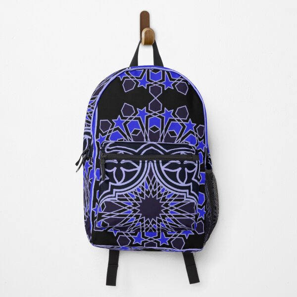 Item preview, Three Decorated Arches in Black and Blue designed and sold by Tarjiart.