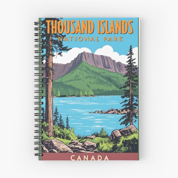 Item preview, Thousand Islands National Park Canada Vintage Travel Tourism  designed and sold by TravelersGems.