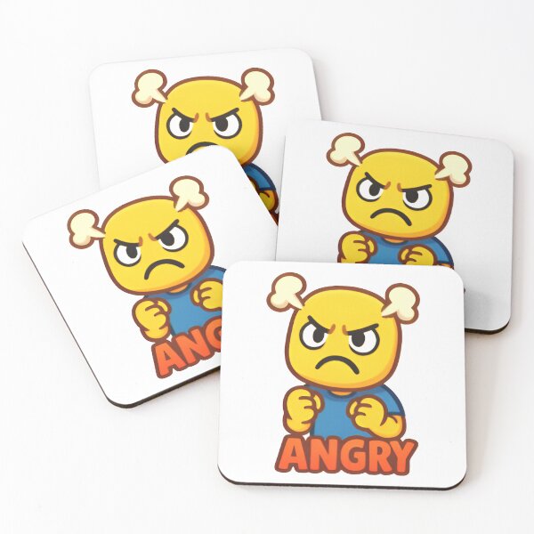 Item preview, Angry Roblox Noob | Funny Gamer Rage Face | Cartoon Meme Roblox Noob Design designed and sold by Printynest.