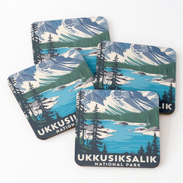 Item preview, Ukkusiksalik National Park Canada Vintage Travel Tourism  designed and sold by TravelersGems.