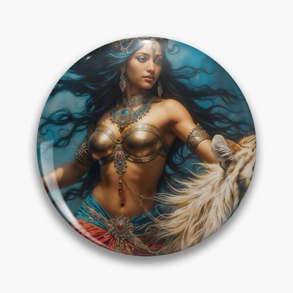 Item preview, Hindu goddess Durga designed and sold by AliceWhiteDF.